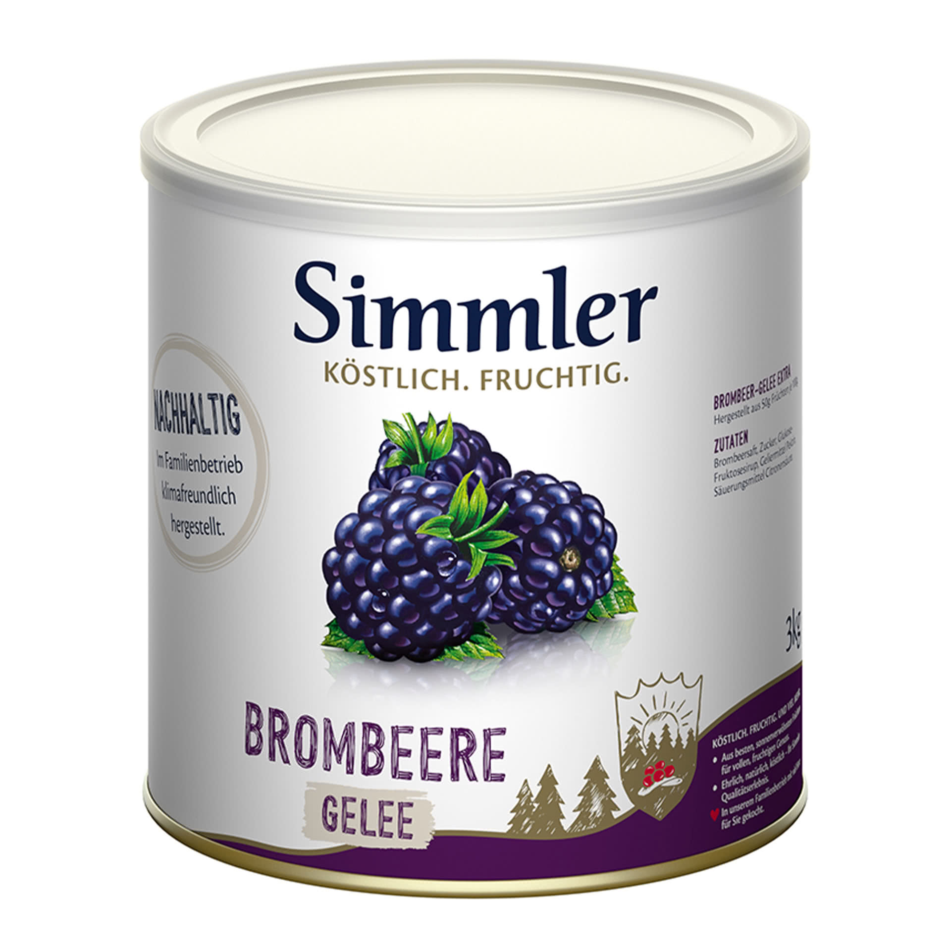Brombeer Gelee Dose