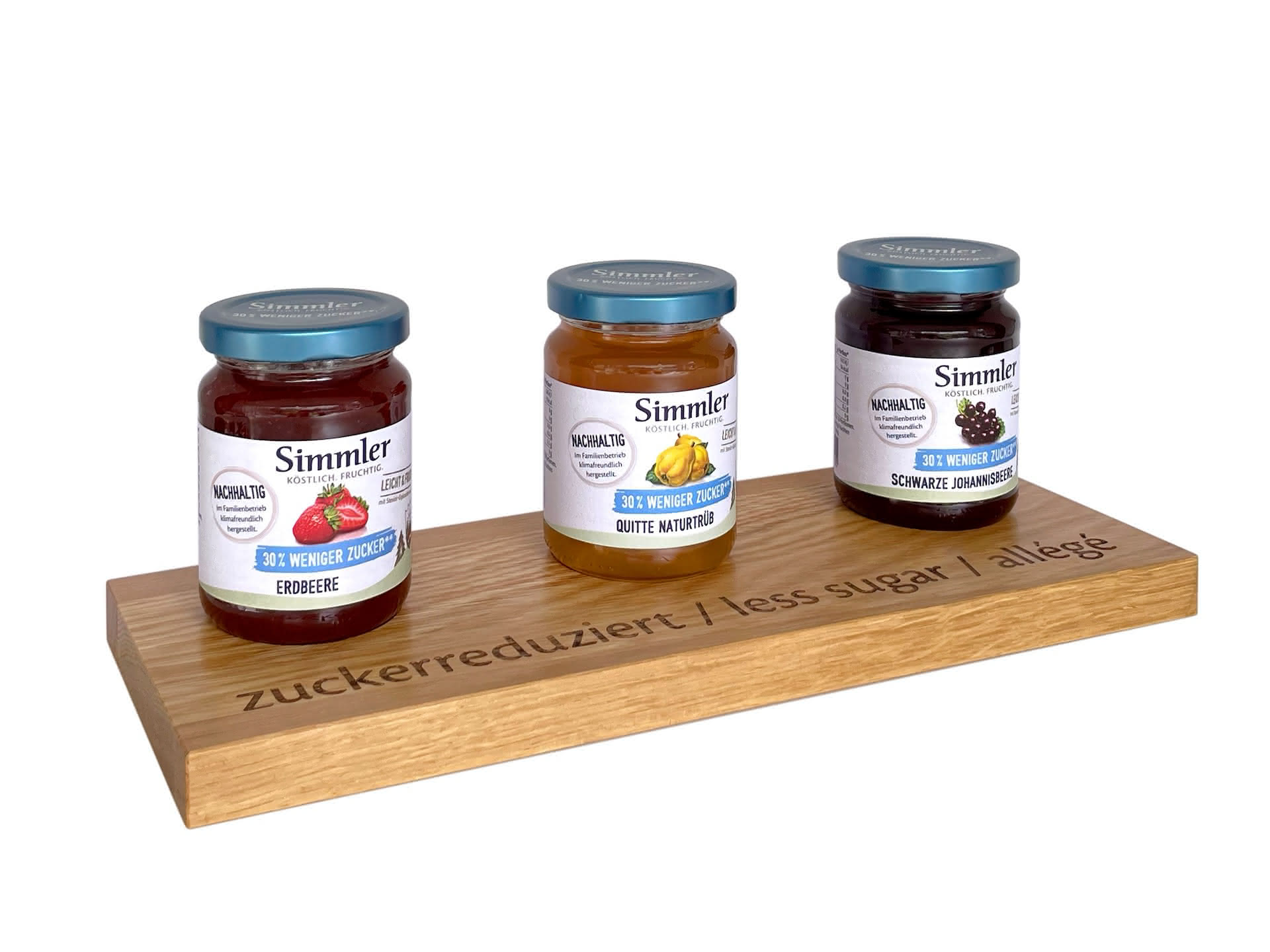 Buffetlösung für Marmelade mit weniger Zucker