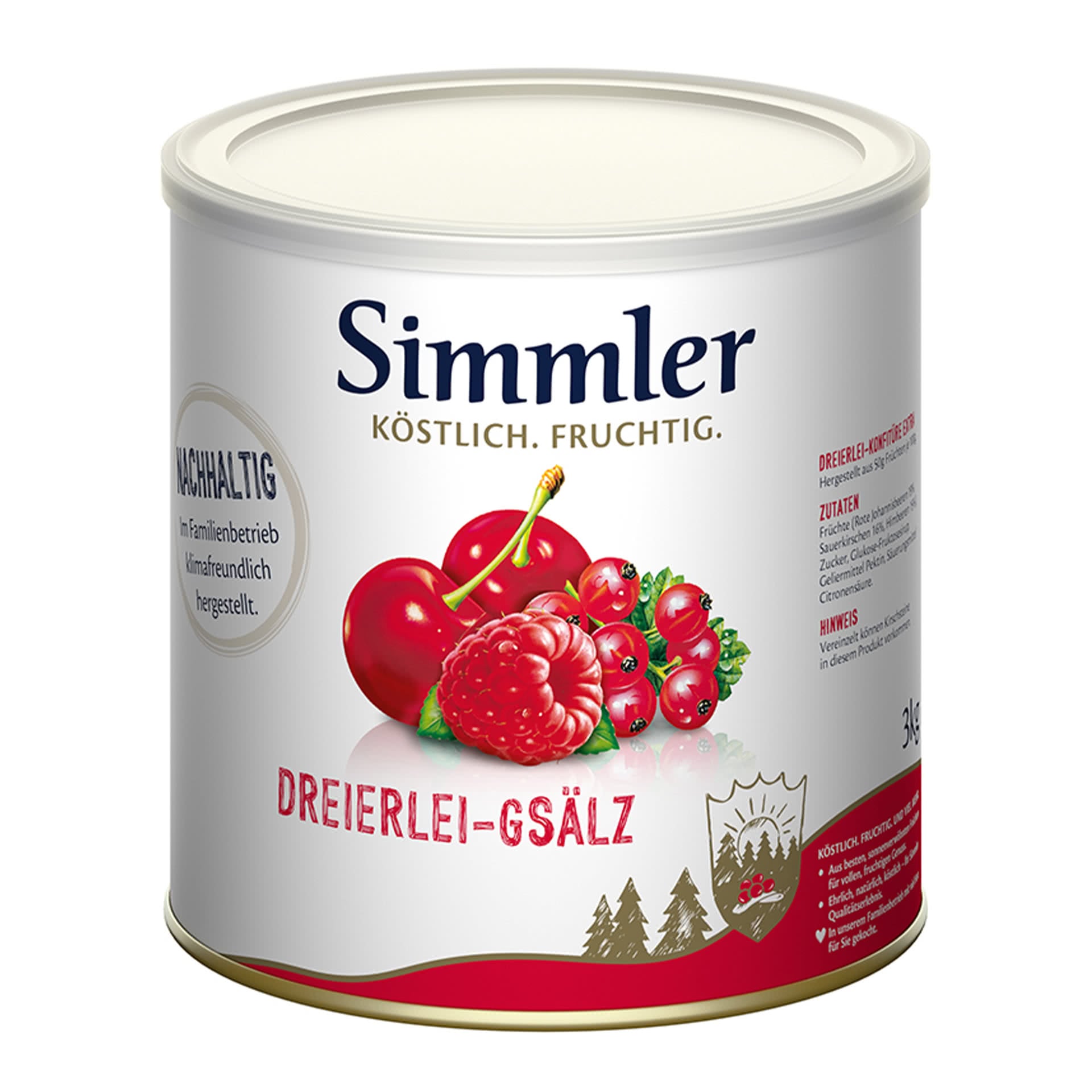Dreierlei-Gsälz Dose