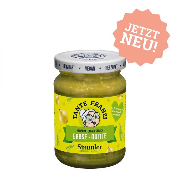 Erbse-Quitte Aufstrich