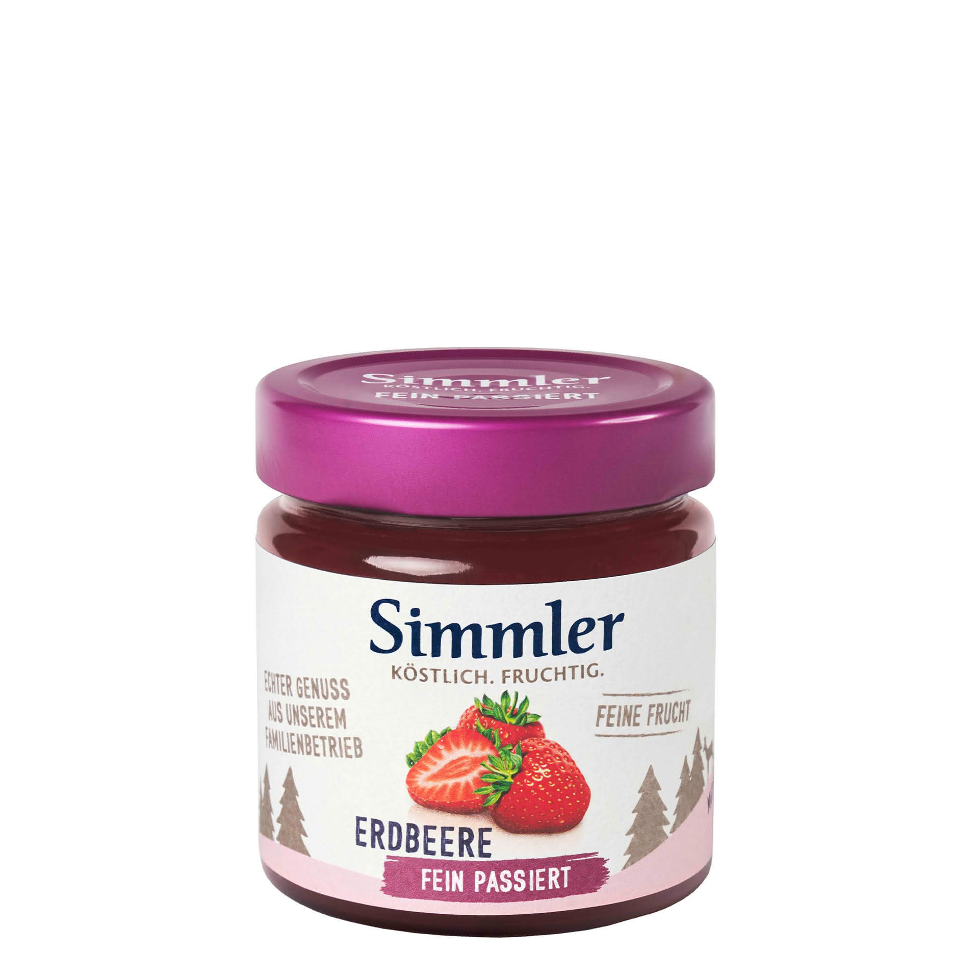 Erdbeer Marmelade ohne Kerne klein Erdbeer Marmelade ohne Kerne klein