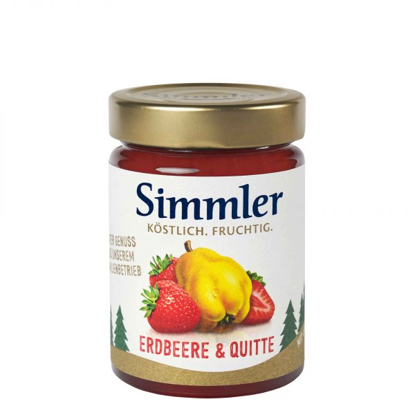Erdbeer Quitten Marmelade