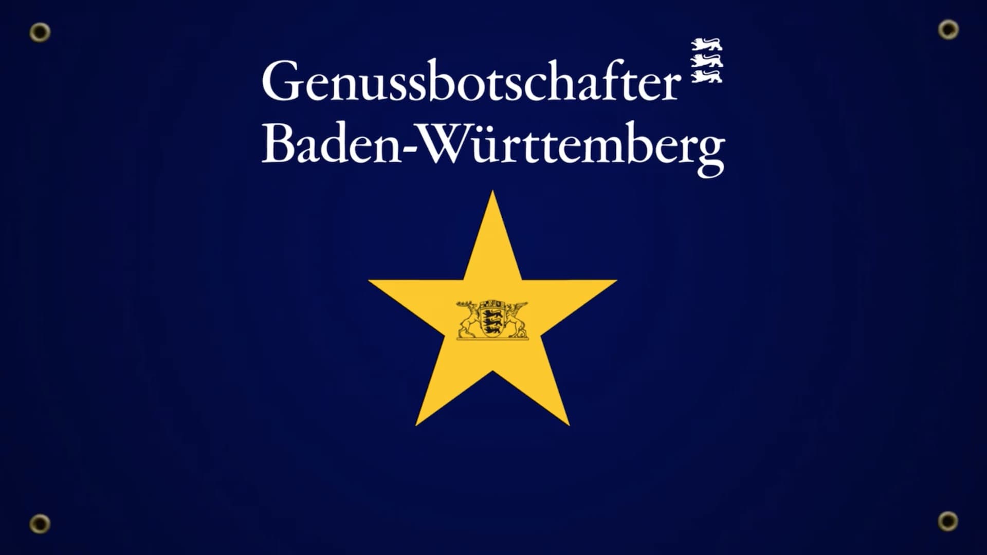 Genussbotschafter Baden-Württemberg