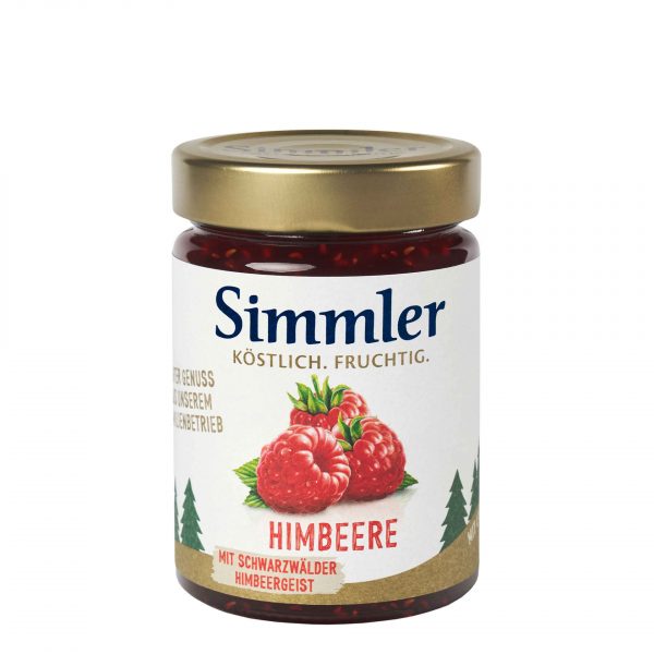 Himbeer Marmelade mit Himbeergeist