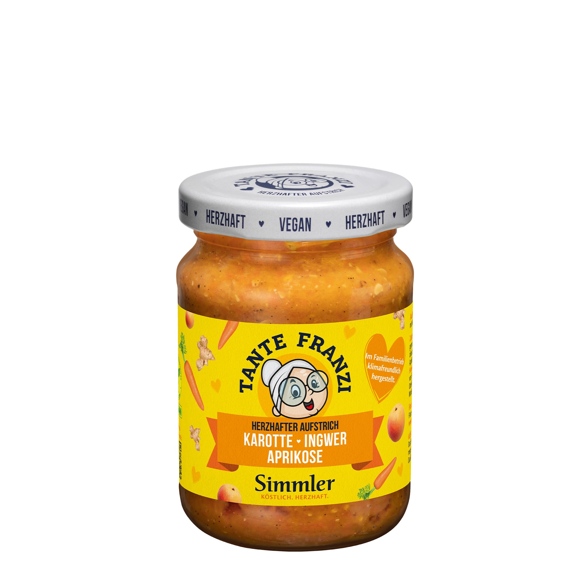 Karotte-Ingwer-Aprikose Aufstrich