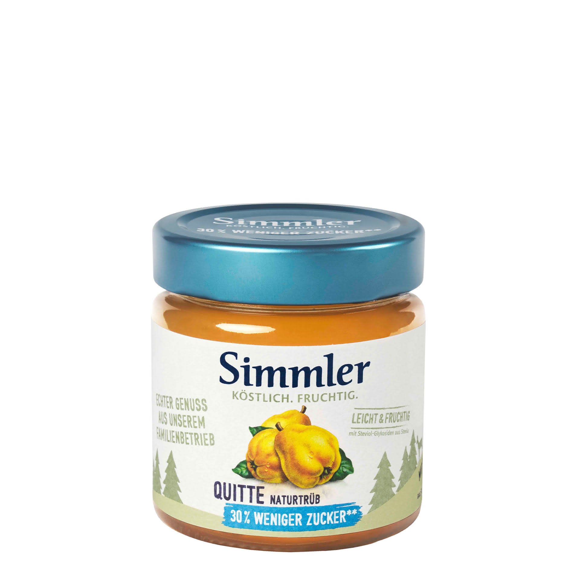 Quitten Marmelade naturtrüb mit weniger Zucker klein Quitten Marmelade naturtrüb mit weniger Zucker klein