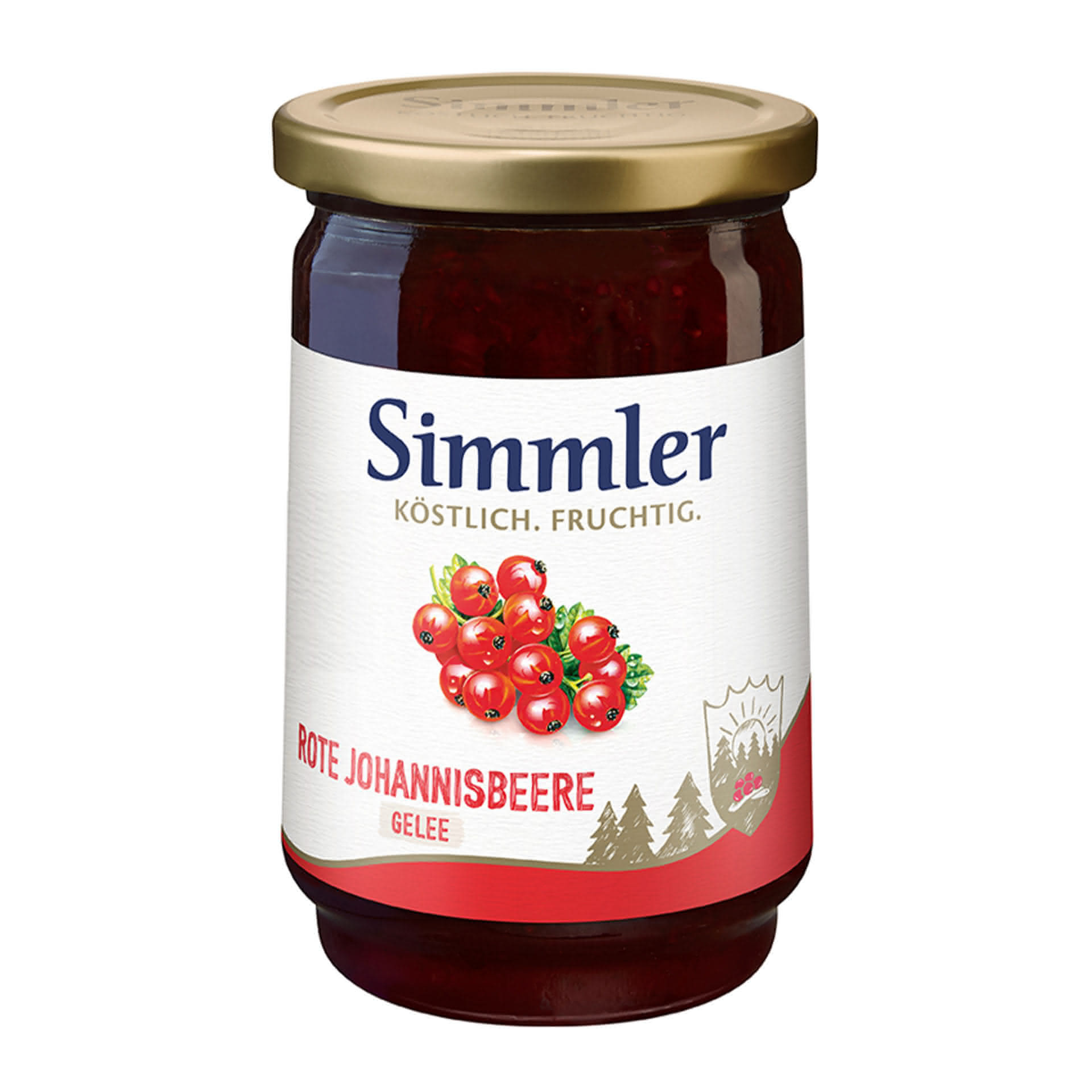 Rote Johannisbeere Gelee, 450g Rote Johannisbeere Gelee, 450g