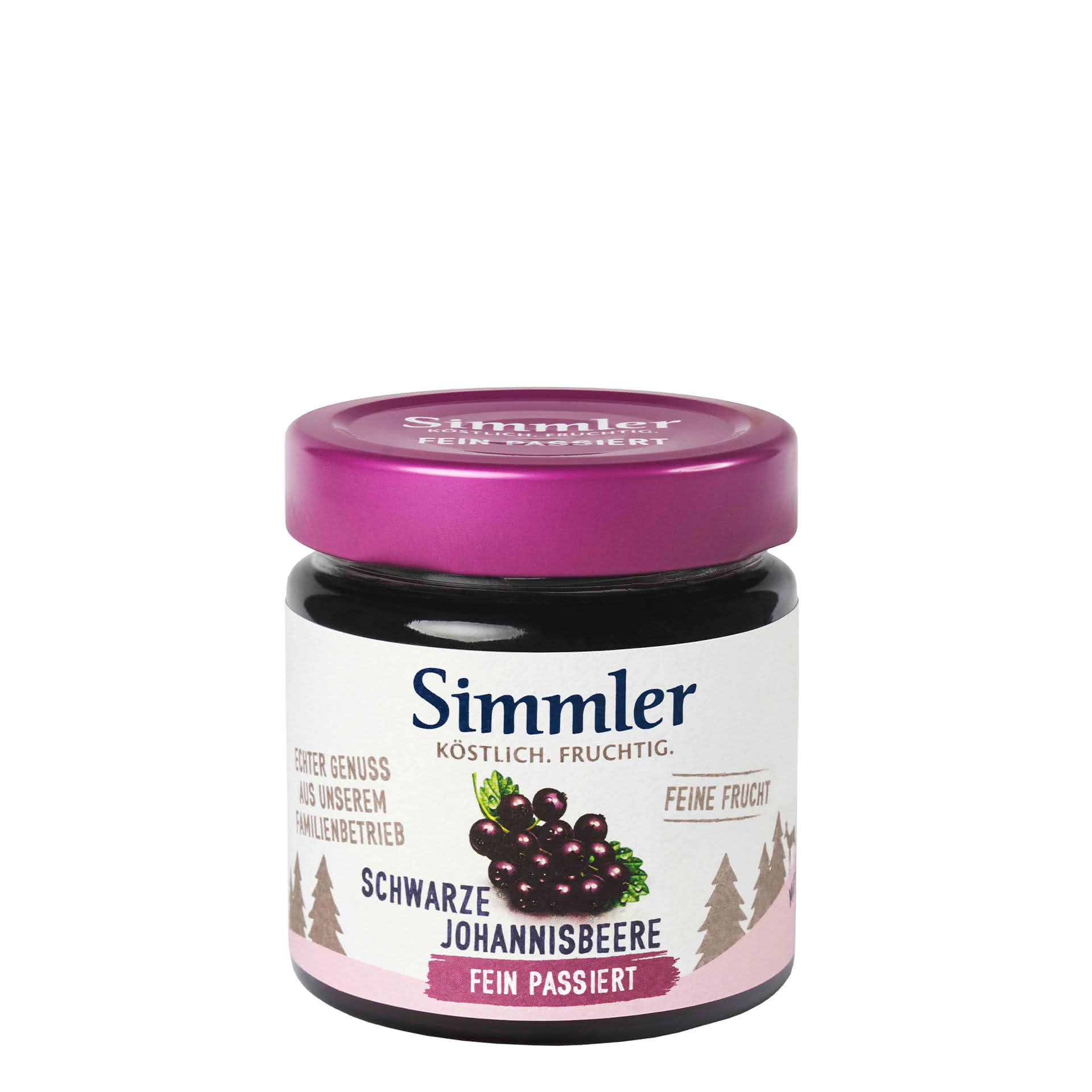 Schwarze Johannisbeer Marmelade ohne Kerne klein Schwarze Johannisbeer Marmelade ohne Kerne klein