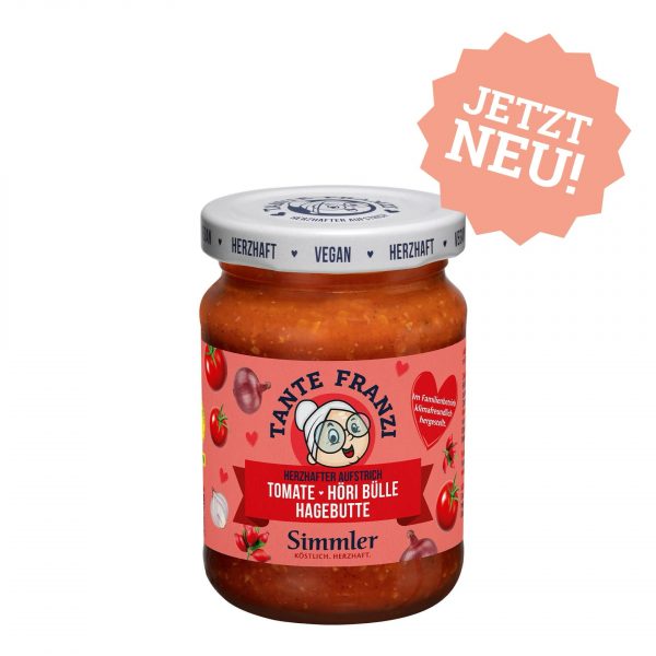 Tomate-Höri Bulle-Hagebutte Aufstrich