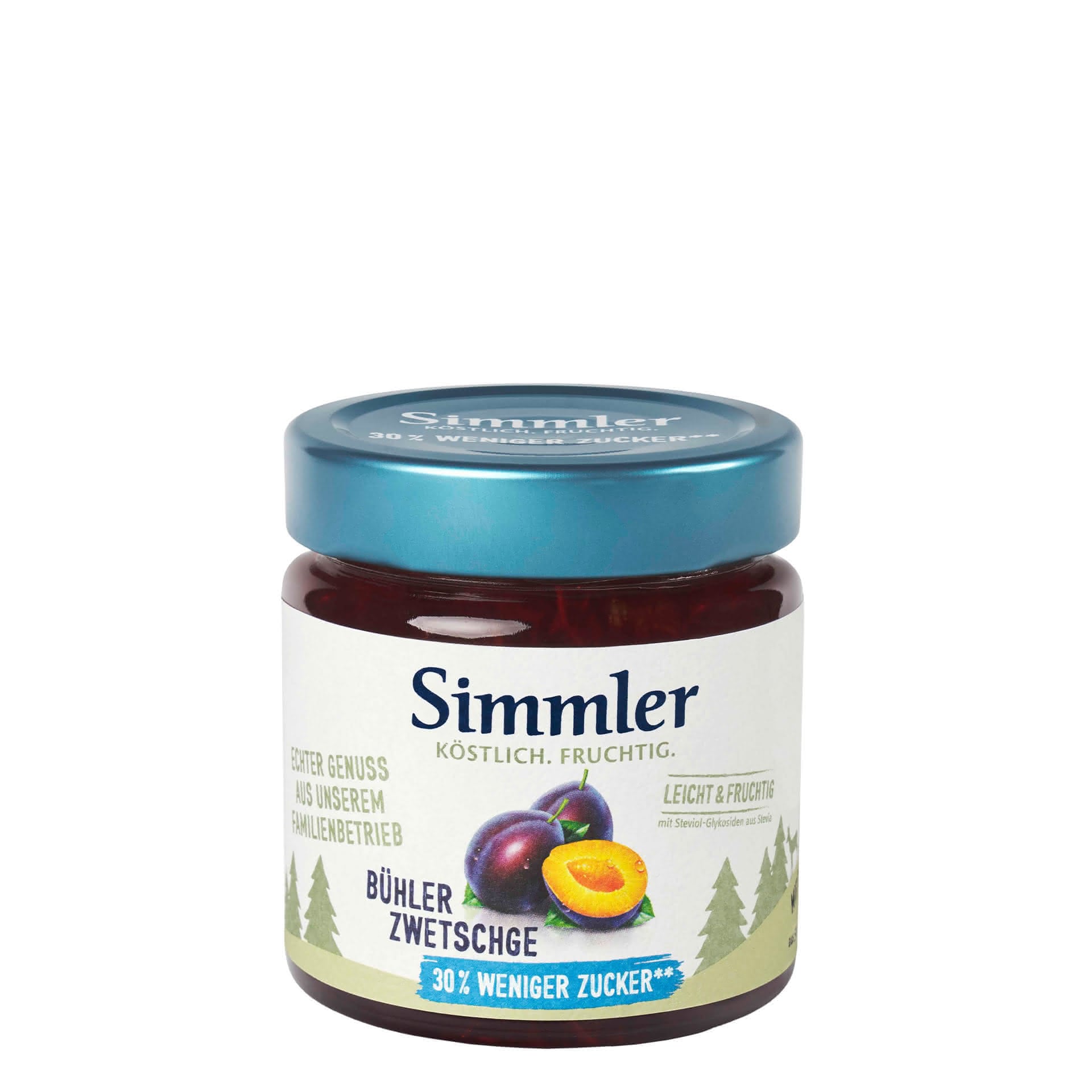 Bühler Zwetschgen Marmelade mit weniger Zucker klein Bühler Zwetschgen Marmelade mit weniger Zucker klein